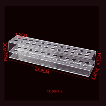 

24 holes Acrylic Eyelash Tweezer Storage Holder Durable Convenient Tweezers Stand Shelf Holder Eyelashes Extension Makeup Tool
