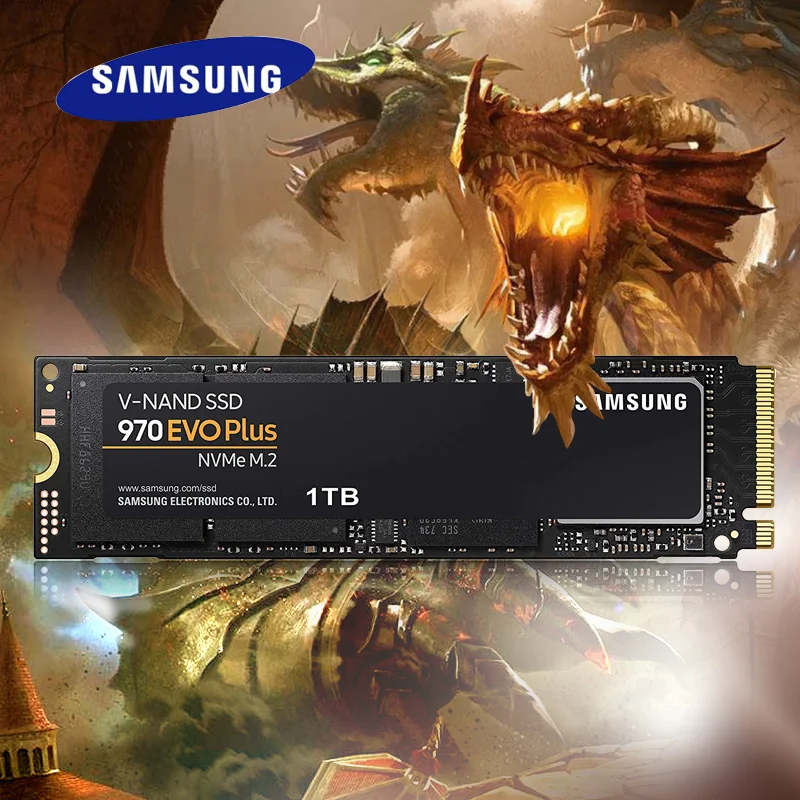 Samsung ssd 970 EVO Plus SSD 250 ГБ 500 1 ТБ 2 M.2 интерфейс NVMe Внутренний твердотельный накопитель