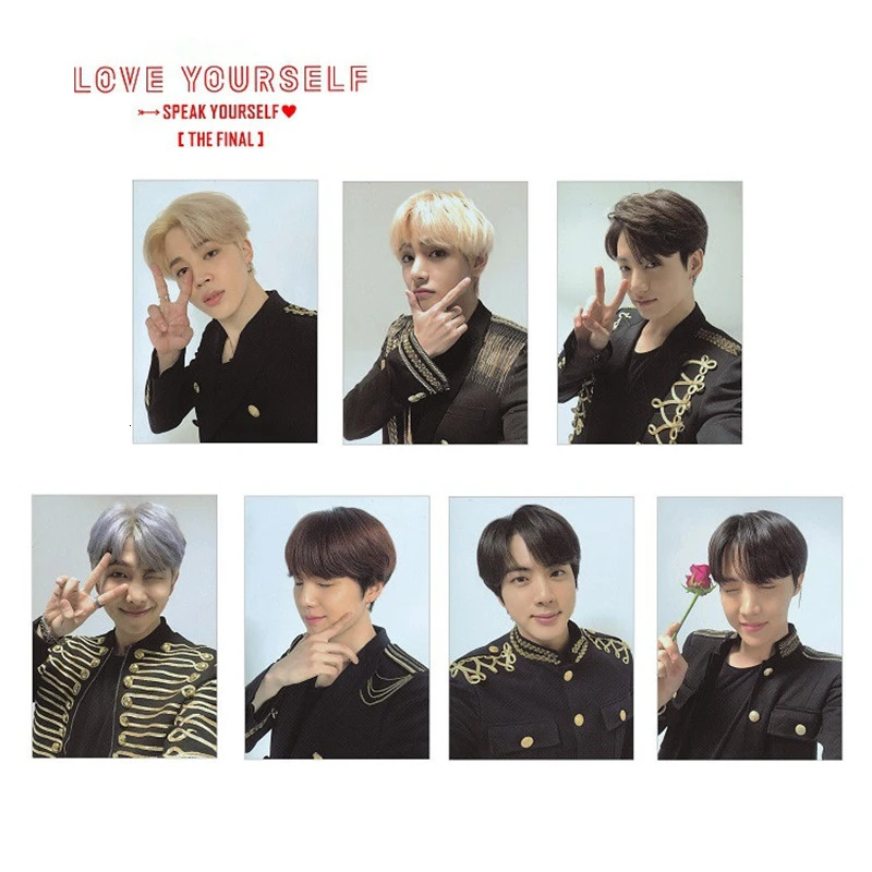 KPOP Bangtan Lomo Cards финальный альбом сеульская полевая память список же сделанная