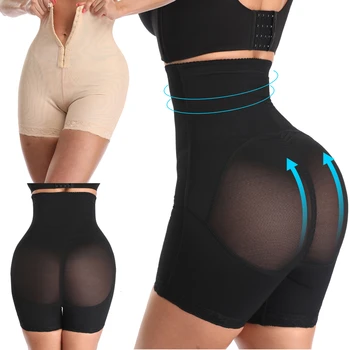 

Plus Shapewear Workout Waist Trainer Corset Butt Lifter Tummy Control Plus Size Booty Lift Pulling Underwear Shaper