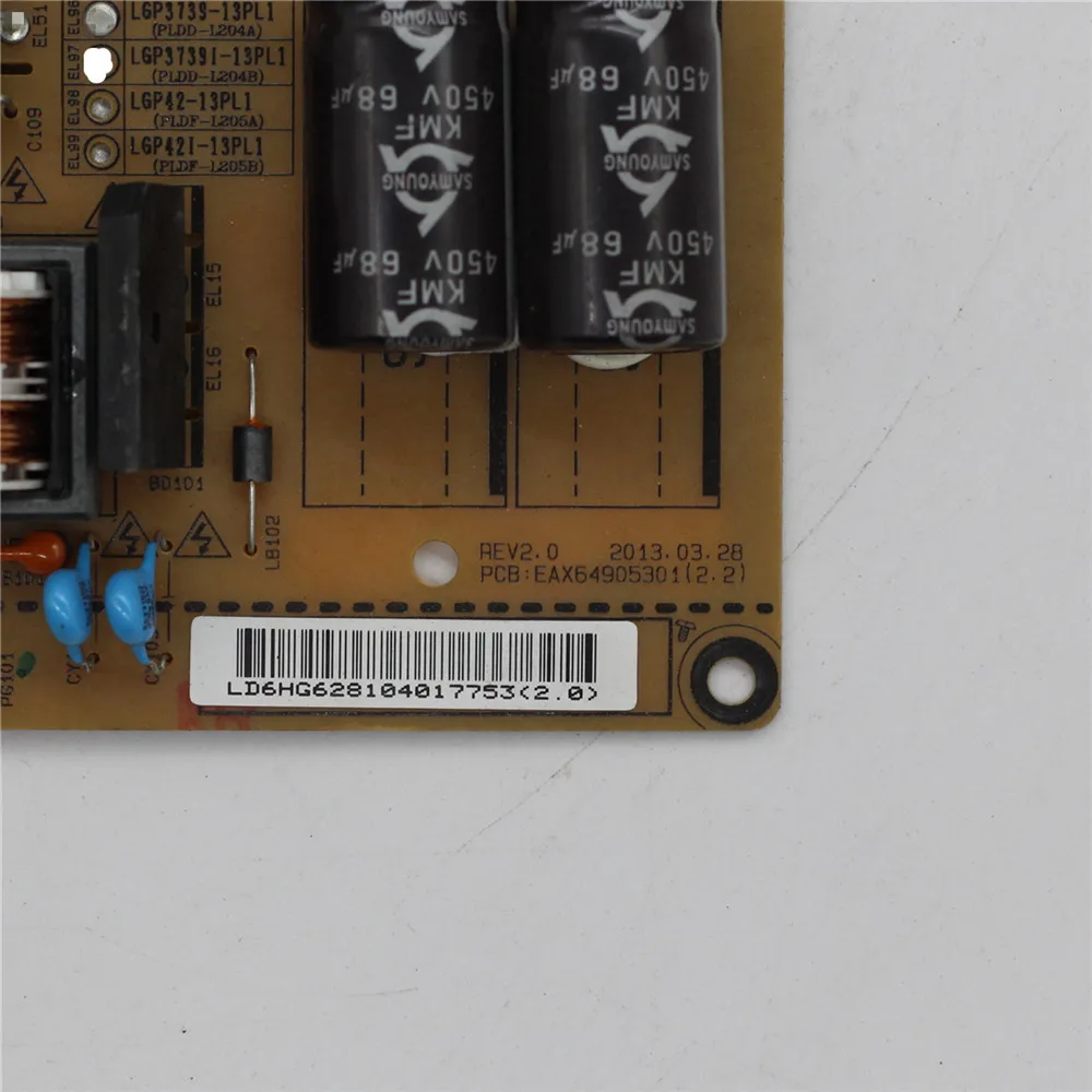 EAX64905301 LGP3739I 13PL1 для телевизионной платы 37 'ལ'' LG оригинальные аксессуары