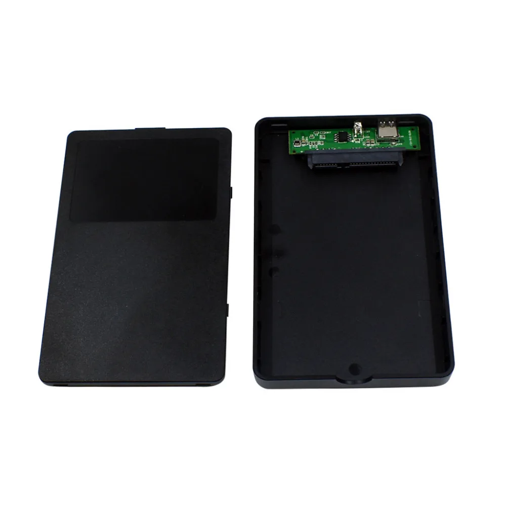2,5 дюймов USB 3,0 SATA HDD Box HDD/SSD жесткий диск Тип C внешний корпус для жесткого диска 40AUG7