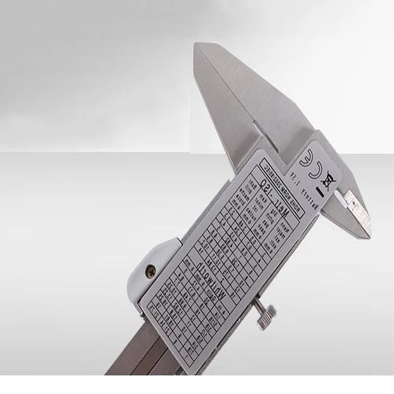 150mm Digital Electronic Caliper LCD HD Digital Display Vernier Caliper Stainless Steel Scale Caliper Micrometer Micrometer