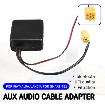 

bluetooth Aux Receiver Cable Adapter Hifi Quality for 6 Pin Audio CD Head Unit for Alfa Romeo 159 for Fiat Grande Punto