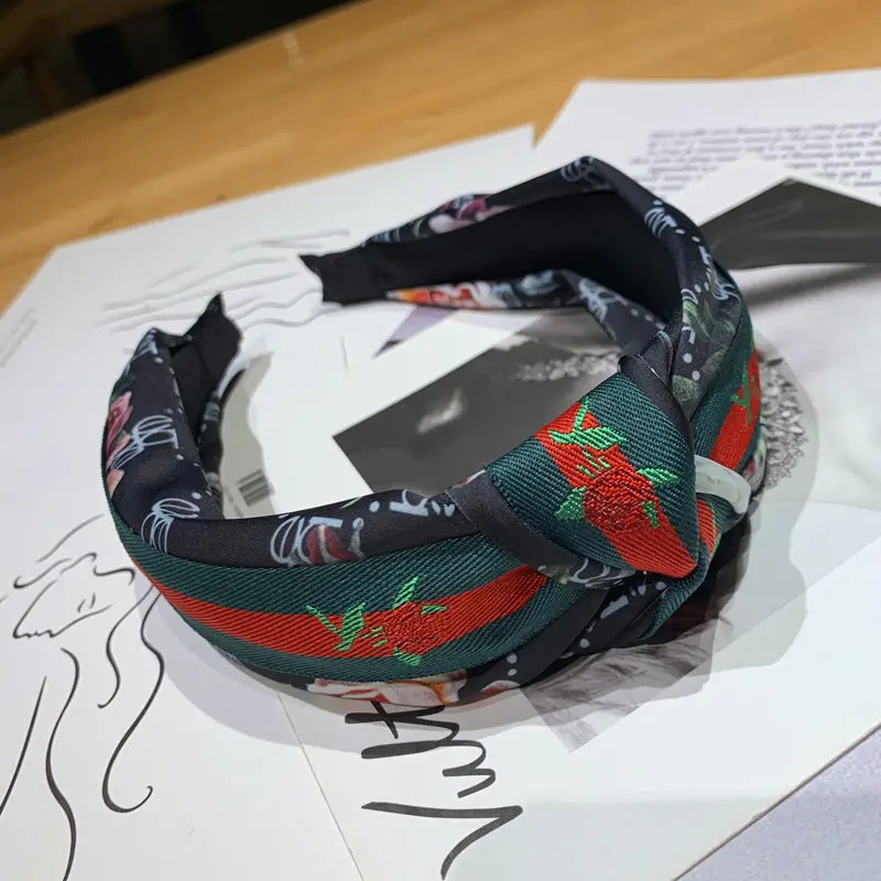 36 шт/лот DIY Простые мульти ткани британский опрятный полосы повязки на голову пчела повязки на голову Инструменты для укладки волос аксессуар HA1275
