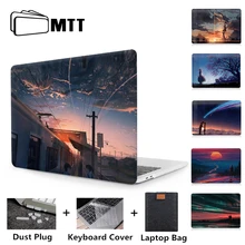MTT чехол для ноутбука Macbook Air 11 13 дюймов чехол для Apple Mac book Pro retina 12 13,3 15 16 с сенсорной панелью A1706 A1989 A1932