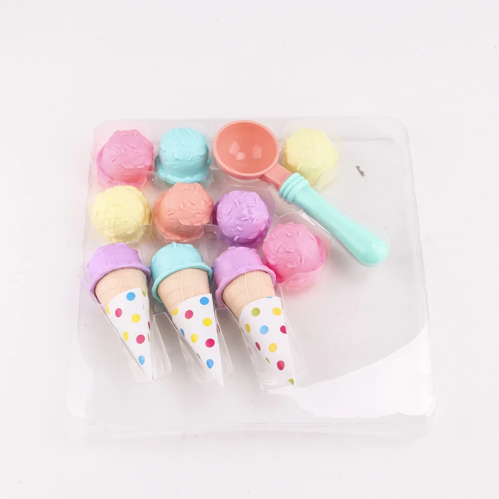 

Children Play House Kitchen Toy Cake Ice Cream Toy Ice Cream Educational DIY Packaged Combination