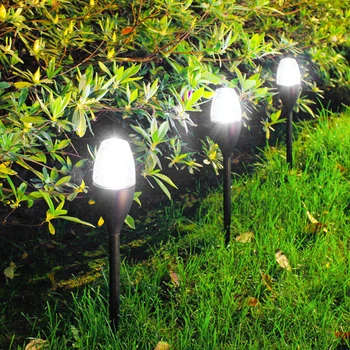 

LED Solar Lawn Lamp Path Landscape Bollard Light Stick Outdoor Street Garden Automatically Recharging Fence Landscape