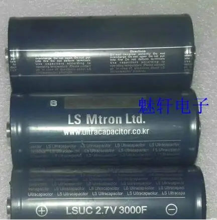 1 шт. 2,7 V 3000F 2.7V3000F LSUC002R7C3000FEA Farad, Суперконденсатор