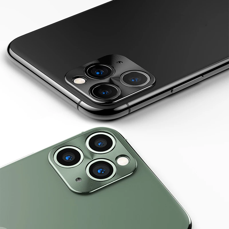 Объектив камеры полное покрытие защитное металлическое кольцо для iPhone XS Max XR X задняя камера объектив для iPhone 11 Pro MAX защитный чехол