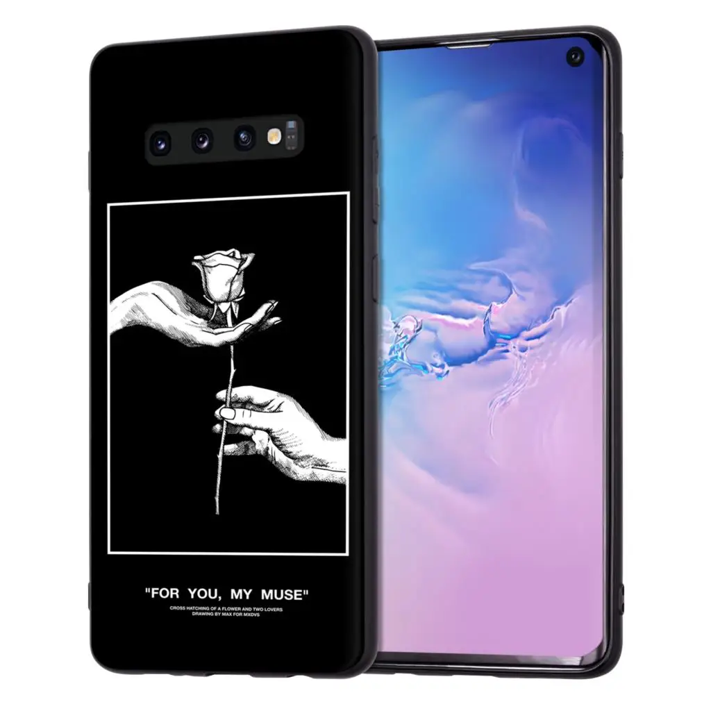 Мягкий силиконовый чехол для телефона для samsung Galaxy S10 S9 S8 плюс S10e A6 A8 плюс A30 A50 A70 A7 A750 задняя крышка Etui Coque