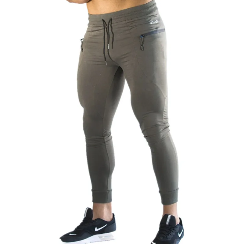 Уличная Повседневная мужская одежда Новые мужские штаны jogger модные комбинезоны брюки повседневные карманные на молнии мужские спортивные брюки