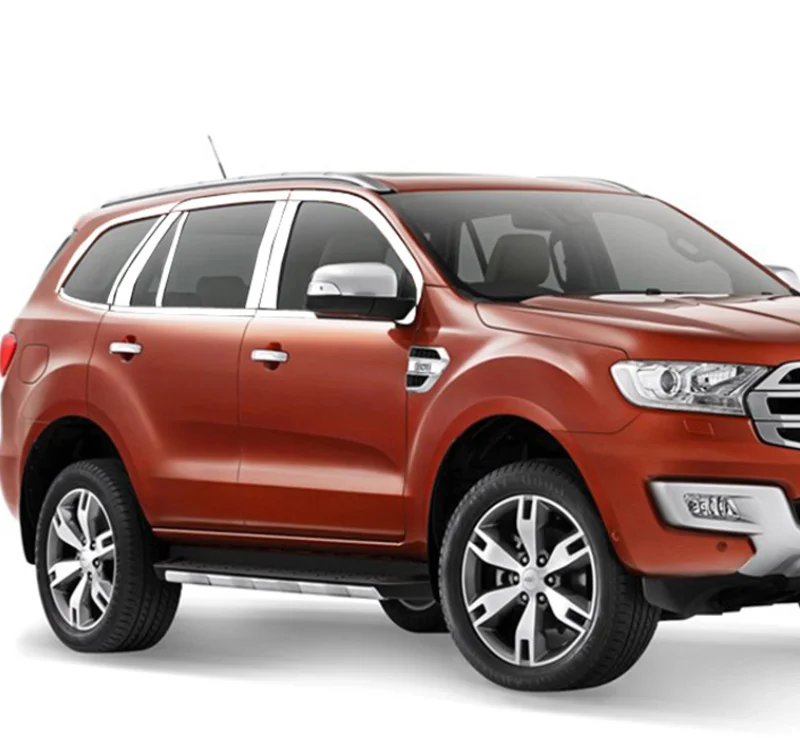 Нержавеющая сталь окна автомобиля Планки для ford everest