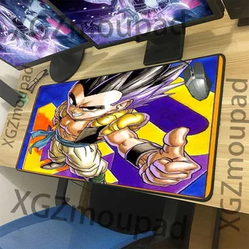 

XGZ animation Mouse Pad Black lock edge seven dragon ball computer desk pad vegeta HD rubber anti slip game player mouse pad