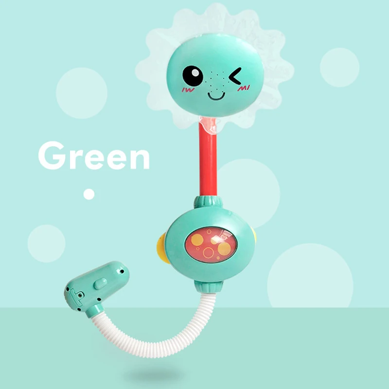 Детская игрушка для ванны мультфильм Подсолнух Распыление воды Душ бассейн Детские водяные игрушки Забавный Милый ребенок играть воду Дети ванная комната купальные игрушки
