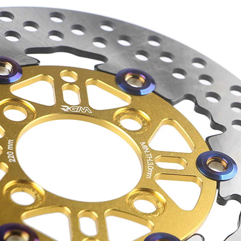 220MM-55MM 4 holes motorcycle brake disc rotor fit for honda msx125 (NON-ABS) or electric monkey bike m3 m5 m6
