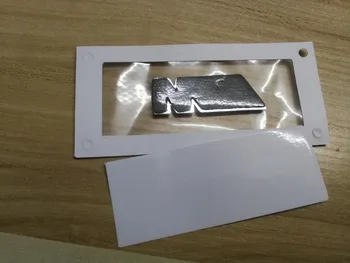 

10x New Mpower M-TECH SPORT Side Wing Chrome Black Car Badge Emblem Auto Logo Body Sticker 45mm x 15mm