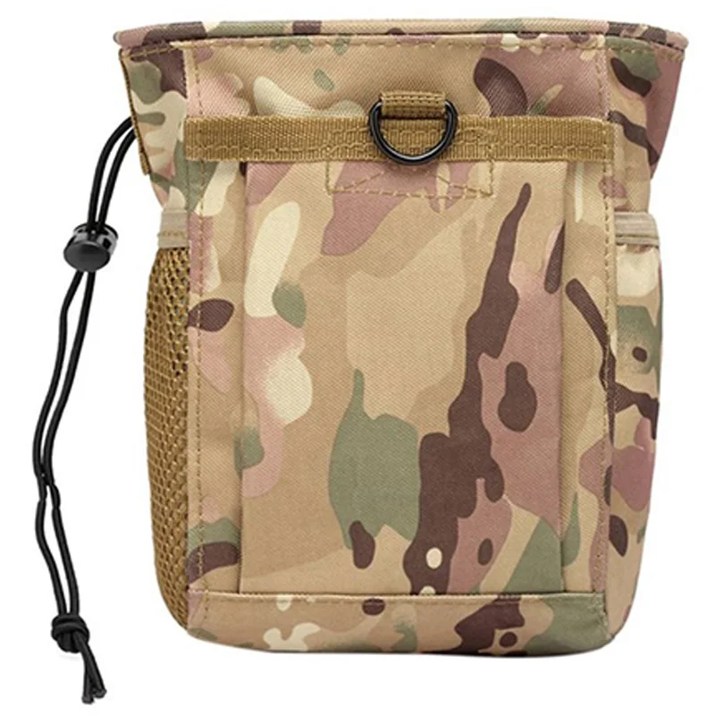 

Molle System Hunting Magazine Dump Drop Pouch Recycle Waist Pack Ammo Bags Hunting Accessories Bag,Cp