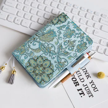 

Cool Tassel Diary Fabric Cover for Standard A5 A6 Notebook Refillable Planner Organizer Notebook Bullet Journal