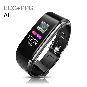 

C18 AI Smart Watch Bluetooth 4.0 Heart Rate Monitor Smart Wristband Sport Smart Watch Men Fashion Bracelet Watch Bracelet