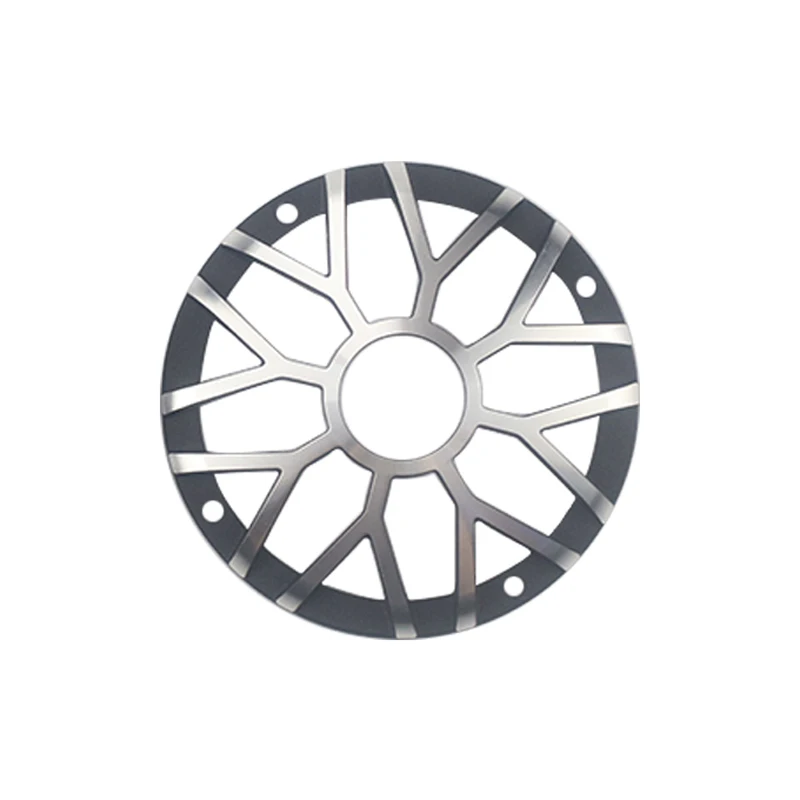 GHXAMP 3 inch 92MM Car Center Speaker Grill Mesh For 3" 3.5" inch Car Midrange Speaker Cover Aluminum Decorative net 1Pairs