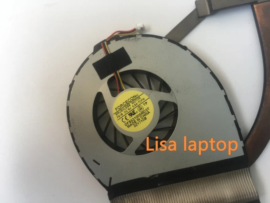 OEM Dell Vostro 3700 вентилятор охлаждения Радиатор PXN1M CN-0PXN1M 60.4RU17.001