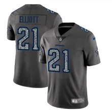 Мужские трикотажные ковбойские футболки Даллас Эзекиль Эллиот