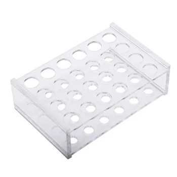 

Transparent Plexiglass 24 Positions 5ml Centrifuge Tube Holder Stand Rack