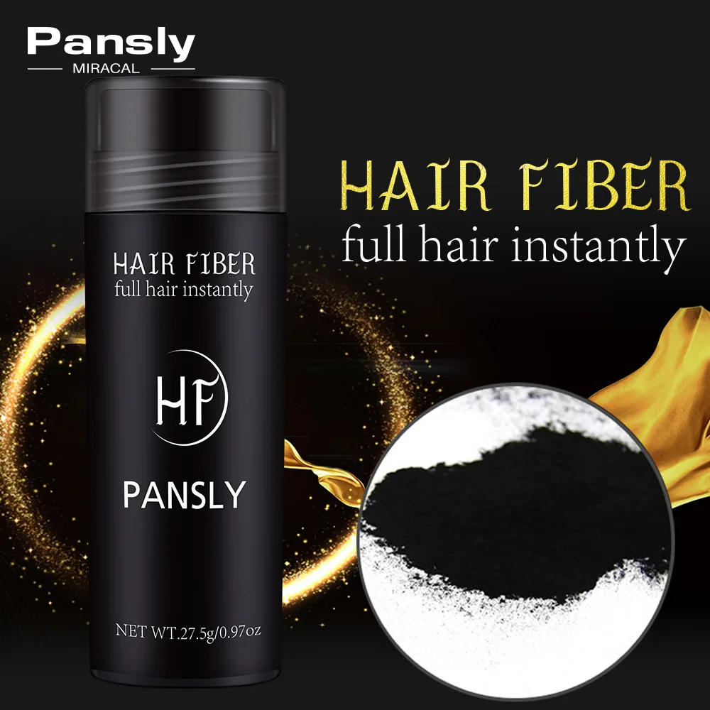 27.5g Hair Fibers Spray Keratin Instantly Thickening black Wig Regrowth