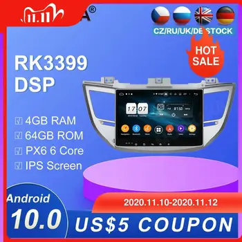 

Android 10.0 Multimedia For Hyundai Tucson 2014 2015 -2018 IX35 Android Radio Stereo Player Audio GPS Navigation Head unit DSP