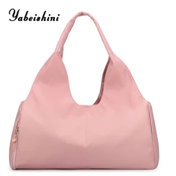 

High capacity women Waterproof Gym bag Nylon cloth tote High-quality sports bag women handbags Women shoulder bag bolso mujer