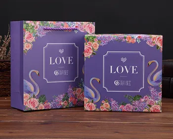 

Luxury custom paper rigid magnet closure flap holographic gift magnetic box,China Jewelry Box Manufacturer ---DH11162