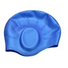 Adults Swimming Cap Waterproof Silicone Swim Caps Long Hair Unisex Diving Pool Hat with Ear Cover Protect for Women Men H5A94 2