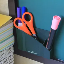 Магнитный держатель карандаша маркер на водной основе ластик органайзер для хранения с 3 отделениями для белой доски металлические шкафы