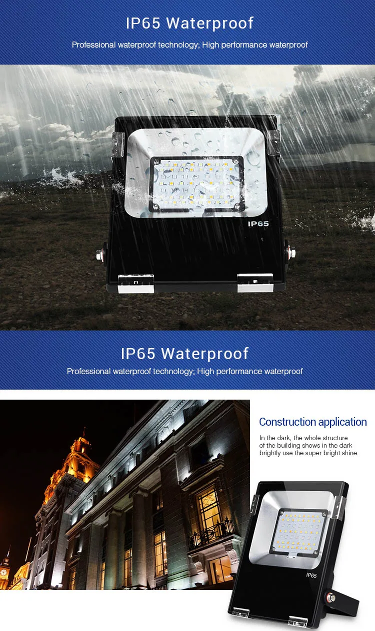 LED Flood Light IP65 Waterproof 220V 110V 10W 20W 30W 50W Outdoor Garden Projector Hcd6058ef204046c1b16999a9e8c6bc54n