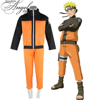 

Anime NARUTO Uzumaki Naruto Costume Cosplay Halloween Party Suit