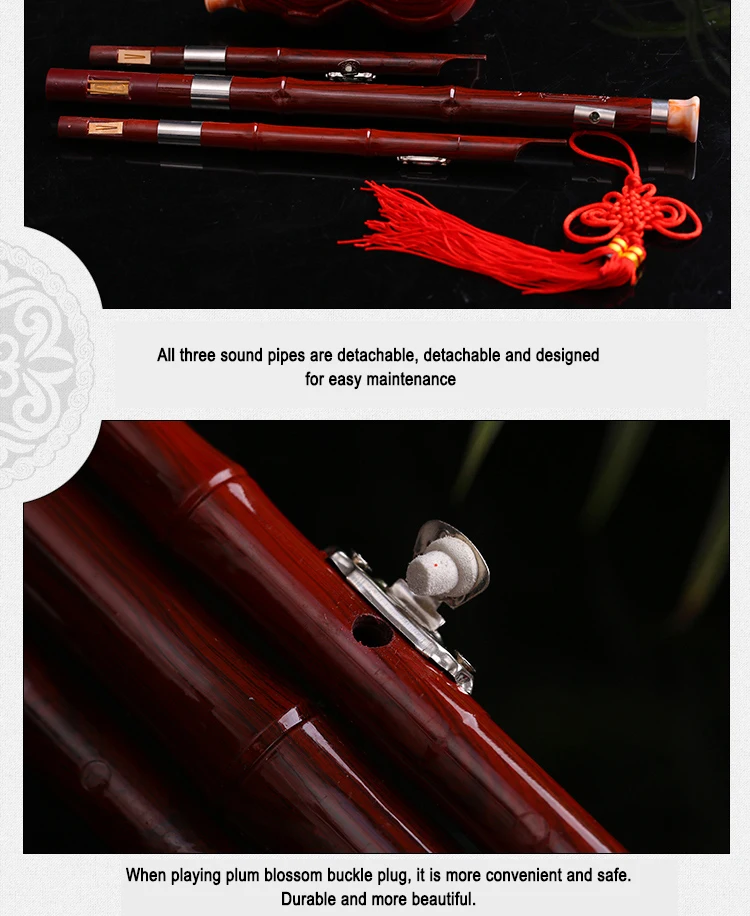Китайский Hulusi флейта C/Bb ключ бакелит деревянный ветер профессиональный, съемный чехол с флейтой Hulusi для начинающих меломанов
