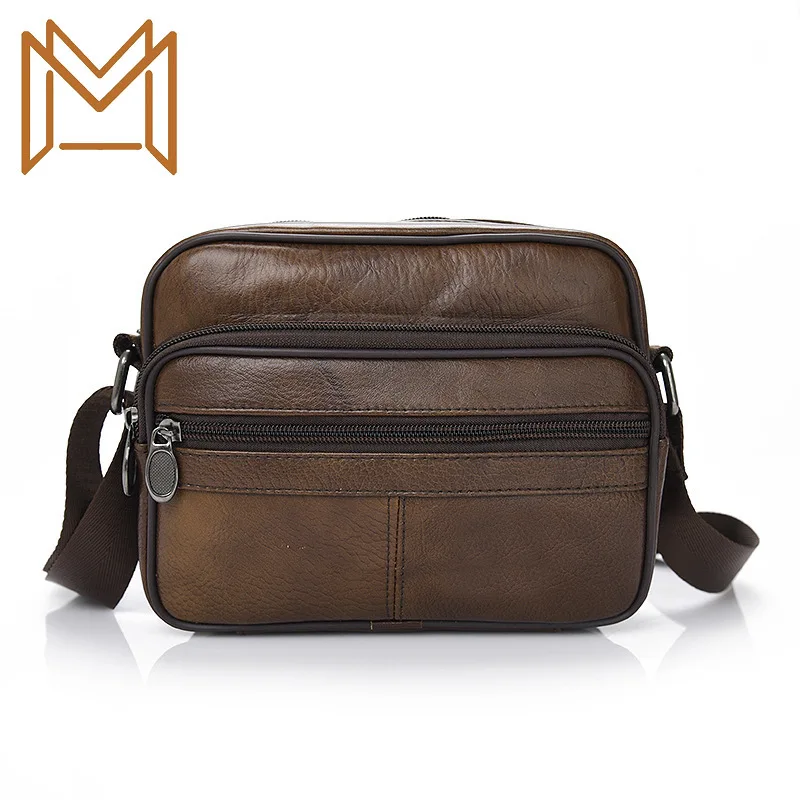 

Genuine Leather Single Shoulder Package Really Cowhide Single Shoulder Package Male Diagonal Single Shoulder Package Male