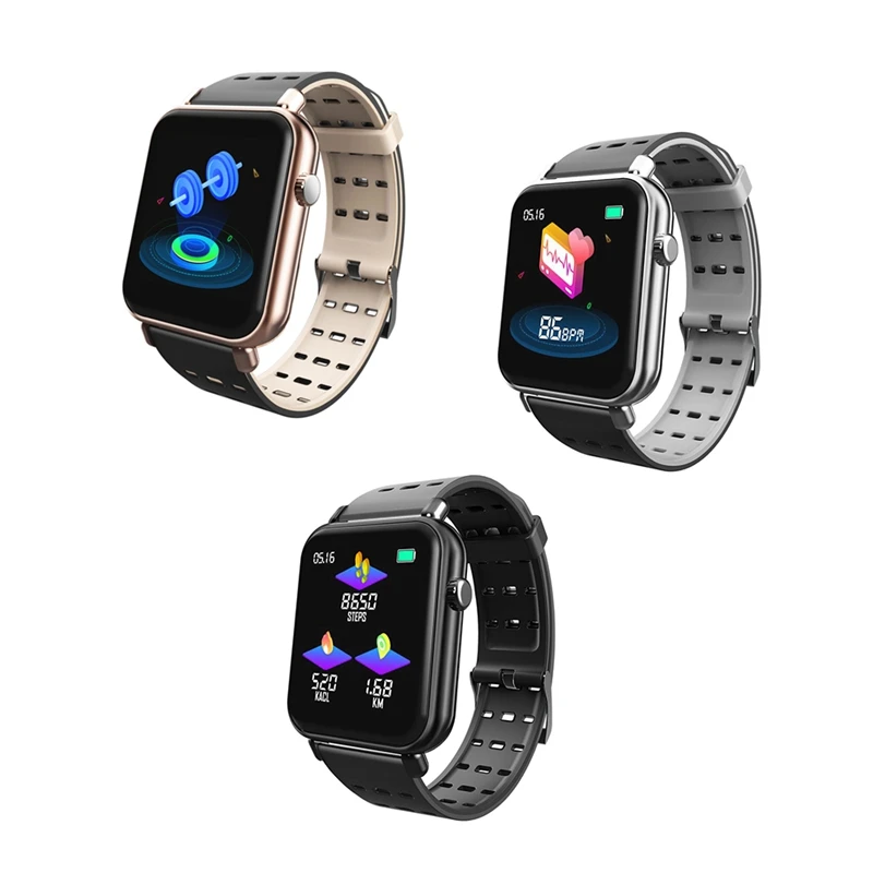 Умные часы Y6 Pro, водонепроницаемые, Bluetooth, умные часы, пульсометр, кровяное давление, фитнес-трекер для Android Ios