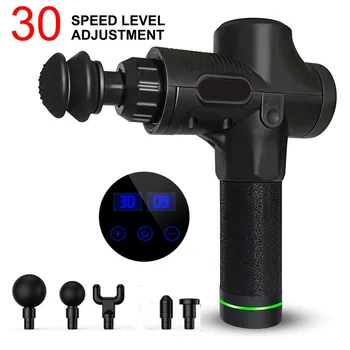 

Massage Gun 4000r/min Therapy Muscle Stimulator Deep Tissue Massager Device Body Fascial Relaxation Slimming Shaping Pain Relief