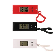 

2021 Unisex Student Keychain Electronic Clock Sports Timer Hook Digital Outdoor Running Electronic Watch Exam Small Wall Clock