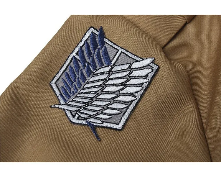 Атака на Титанов Косплей куртка Rival Ackerman Mikasa Dot Pixis Eren Yeager Топ Аниме Shingeki no Kyojin костюм для взрослых на Хэллоуин