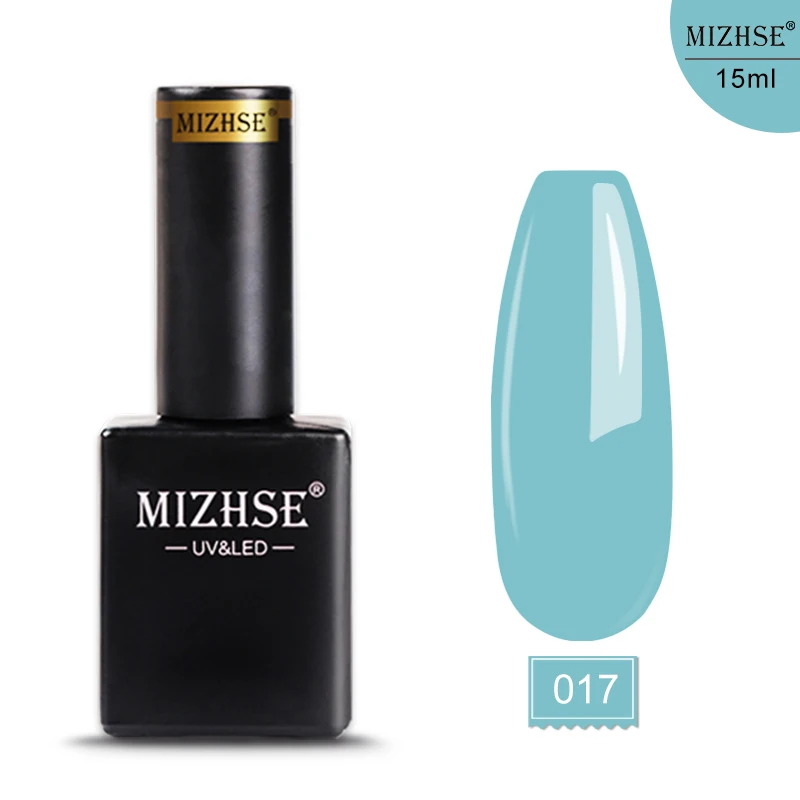 E017 MIZHSE, 15 мл, Гель-лак, УФ светодиодный лак для ногтей, для маникюра, 72 цвета, Гель-лак, Полупостоянный, отмачиваемый, УФ гель для ногтей, маникюр - Цвет: E017