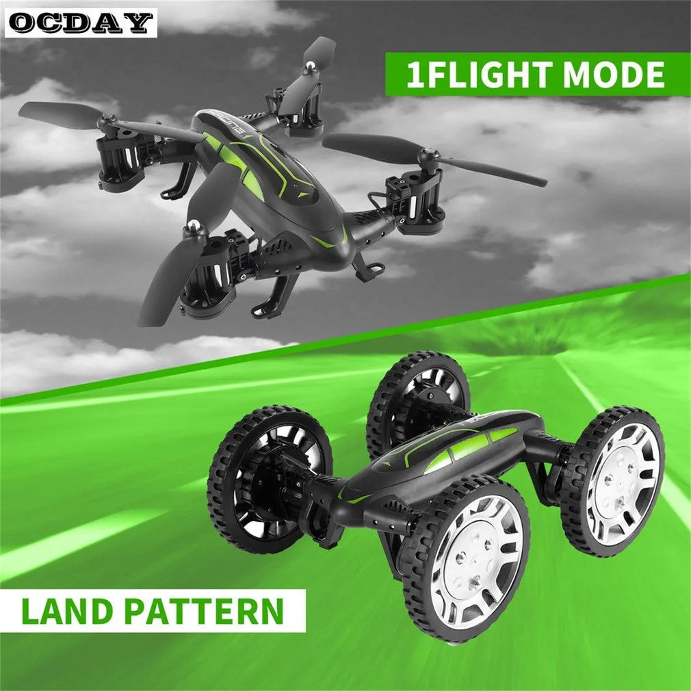 

Multifunction Mini RC Drone FY602 Air-Road Double RC Flying Car With HD Camera 2.4G 6-Axis 4CH RC Quadcopter Helicopter Toys