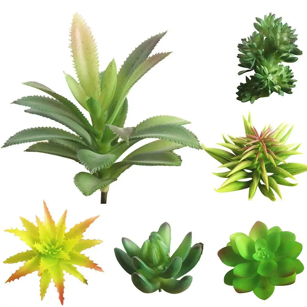 Искусственный суккулент искусственная зеленая искусственные растение для