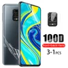 Película suave de hidrogel 100D para Xiaomi Redmi Note 9 s 8 9 Pro 8T Poco x3 Note8T Note9S no 9 S, Protector de pantalla trasera, lente de cámara de vidrio ► Foto 1/6