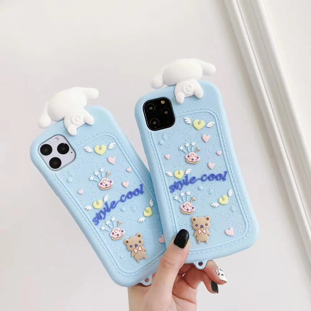 Классный мультяшный чехол для телефона, чехол для телефона X XR 7 plus, милый защитный чехол для телефона Xs Max 7 8 plus 11 Pro 11 Max