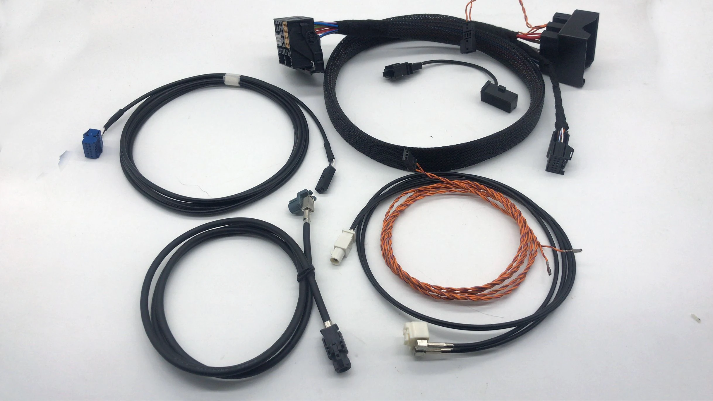 GPS Navigation MIB Radio Adapter Extension Cable Wire harness For VW Golf 7 MK7 Passat B8 MQB Tiguan