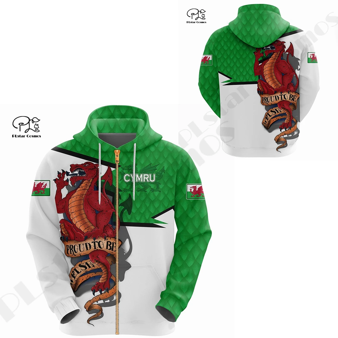 PLstar Cosmos 3DPrinted Newest Dragon Celtic Funny Unique Unisex Men/Women Hrajuku Streetwear Casual Hoodies/Zip/Sweatshirt W-3