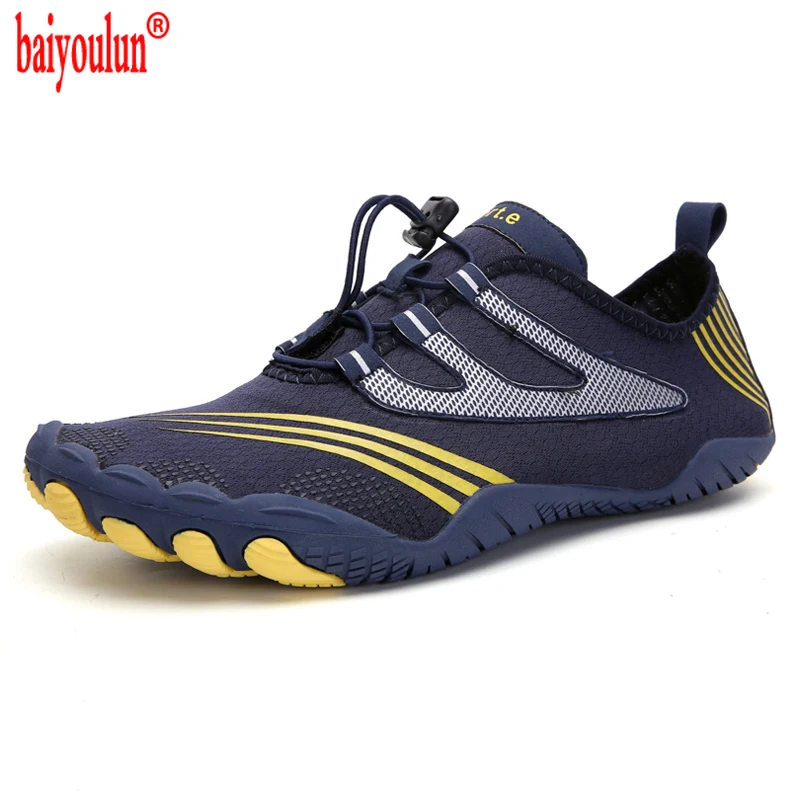 Zapatillas de agua Unisex para exteriores, par de zapatos de playa para nadar, pescar, bucear, suaves, pasta de piel, verano, 2021